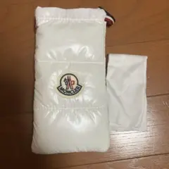 モンクレール　眼鏡ケース　白