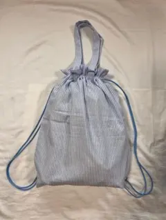 ナップサック　巾着トートバッグ