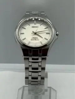 SEIKO DOLCE ドルチェ KINETIC 白／金コンビ メンズ【稼動】 SEIKO DOLCE ドルチェ KINETIC 白／金コンビ メンズ【稼動