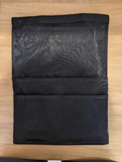 無印良品 ナイロンメッシュバッグインバッグ A4 たて型 ブラック