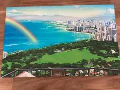 【8月中在庫セール開催！】 栗山義勝 絵画 インテリア ハワイ　レインボー