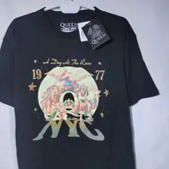 新品 Tシャツ XL クイーン 華麗なるレース 1977 ロック バンド 半袖