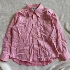 TAKEO KIKUCHI キッズYシャツピンク　100 長袖シャツ