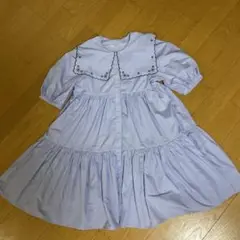 アナスイミニ　セーラーカラーワンピース　140