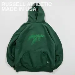 USA製 RUSSEL ラッセルアスレチック プルオーバーパーカー フーディー