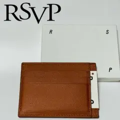 【RSVP：カードケース】財布　シンプル　高級レザー　大人　スマート