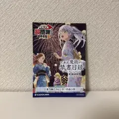 電撃文庫 超感謝フェア2025 SSリーフレット とある魔術の禁書目録 1枚②