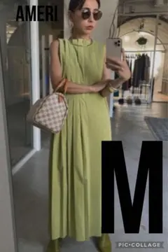 2WAY MIX PLEATED DRESS