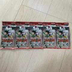 ユニオンアリーナ　HUNTER×HUNTER バラパック　５パック