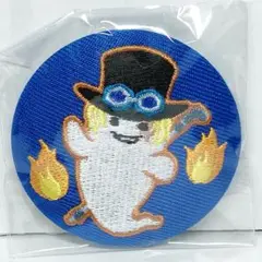 ONEPIECE 刺繍缶バッジ　柄刺しゅう缶バッジ　サボ