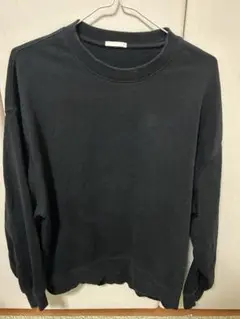 GU ブラックトレーナー