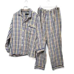 LYLE & SCOTT パジャマ セットアップ チェック柄 L ルームウェア