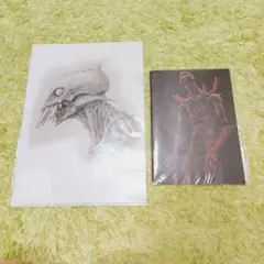 特撮博物館 庵野秀明 巨神兵原画 クリアファイル