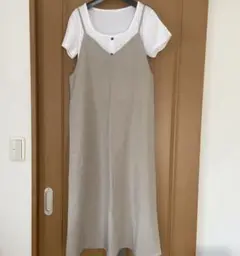 ジーユー　キャミソールワンピースセット