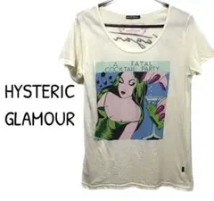 HYSTERIC GLAMOUR × niagara プリント 半袖 カットソー