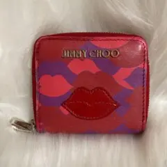JIMMY CHOO★ジミーチュウ★コインケース★赤系★美品