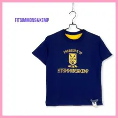 未使用品✨ FITSIMMONS&KEMP 半袖 Tシャツ リバーシブル 紺 M
