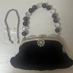 【美品】パーティーバッグ 黒