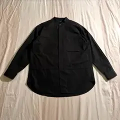 【美品】ユニクロ+J スーピマコットンスタンドカラーシャツ プラダ YOKE