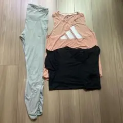 ヨガ・フィットネスウェアセット　M〜L