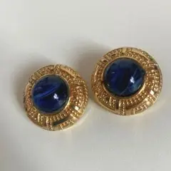 クリスチャンディオール Dior イヤリング カラーストーン