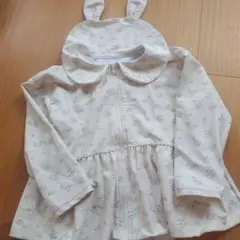 お値下げ　美品　ウサギ耳付きラッシュガード テータテート