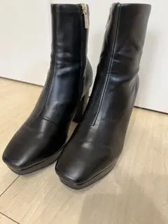 RANDA ショートブーツ　黒　Lサイズ