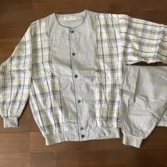 メンズパジャマ　Lサイズ　長袖、長ズボン　綿100%