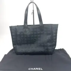 シャネル CHANEL ニュートラベルライン トートMM トートバッグ 美品