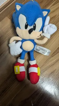 ソニック・ザ・ヘッジホッグ　レトロ　ぬいぐるみ　2003年セガトイズ　平成 ソニック・ザ・ヘッジホッグ レトロ ぬいぐるみ 2003年