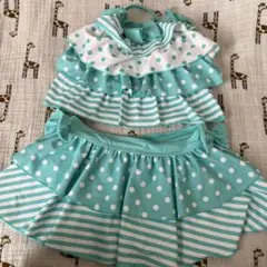 女の子用セパレート水着 150
