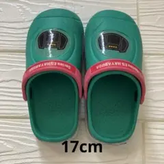 プラレール　E5ハヤブサ柄サンダル　17cm