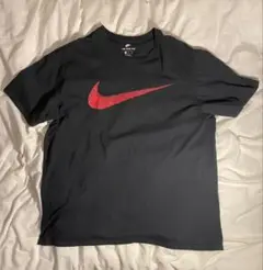 【希少】円堂守着用00sNIKEスウォッシュ Tシャツ ギザギザ y2k 重ね着
