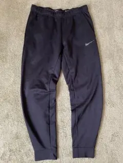傷有り NIKE ジャージ トレーニングパンツ Ｌブラック系　932256
