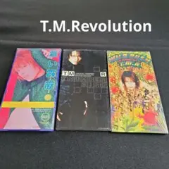 T.M.Revolution　8㎝シングルCD　3枚セット