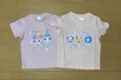 【新品】キミとアイドルプリキュア Tシャツ 2枚セット 綿100％ 100cm