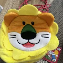 たべっ子どうぶつ　THEMOVIE 巾着ポーチ　ライオン