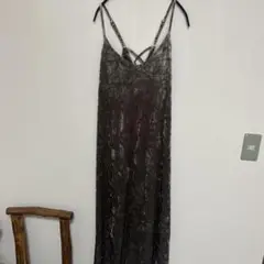 新品　ベロアワンピース