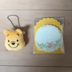プーさん ぬいぐるみバッジ 付箋（中古品）