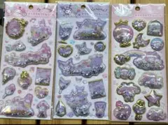 サンリオ　キラキラカプセルシール　マイメロ　クロミ　3点セット