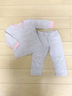 リボン柄パジャマ上下セット 100cm