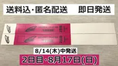 (匿名送料込) コミックマーケットC106 午前リストバンド2日目8/17 2枚