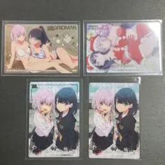 グリッドマン SSSS.GRIDMAN ウエハース カード 箔押し 六花 アカネ