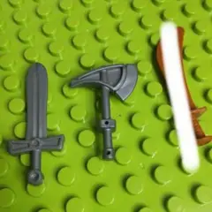 レゴ デュプロ 武器(剣/斧/海賊刀)3本セット 装備品