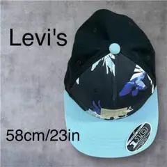 【美品】Levi's フラットバイザーキャップ