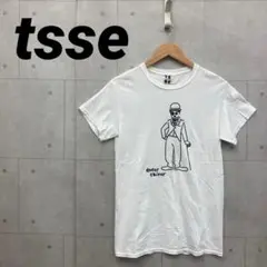 tsse チャップリン ENTER TAINER Tシャツ メンズ S 白