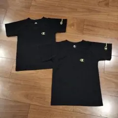 Champion 速乾 Tシャツ キッズ １１０ １２０ 2枚セット