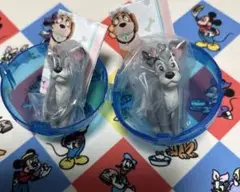 ディズニーキャラクター DOGガチャガチャ トランプ✖️2