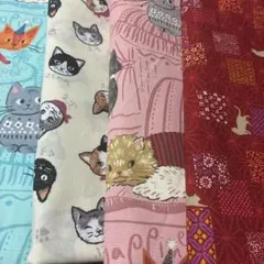 かわいいハギレ４枚セット
