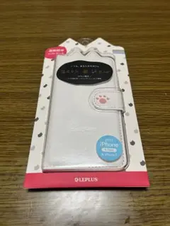 LEPLUS 手帳型ケース iPhone 8/7 ホワイト 猫みみデザイン